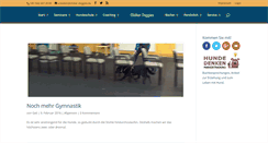 Desktop Screenshot of clicker-doggies.de